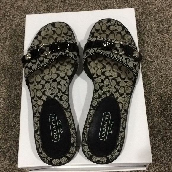 Coach Shoes - COACH Slip on Sandals